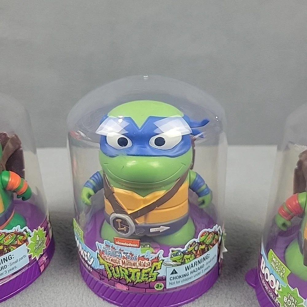 Teenage Mutant Ninja Turtles TMNT Booskys Figures Set Donatello Leonardo Michela